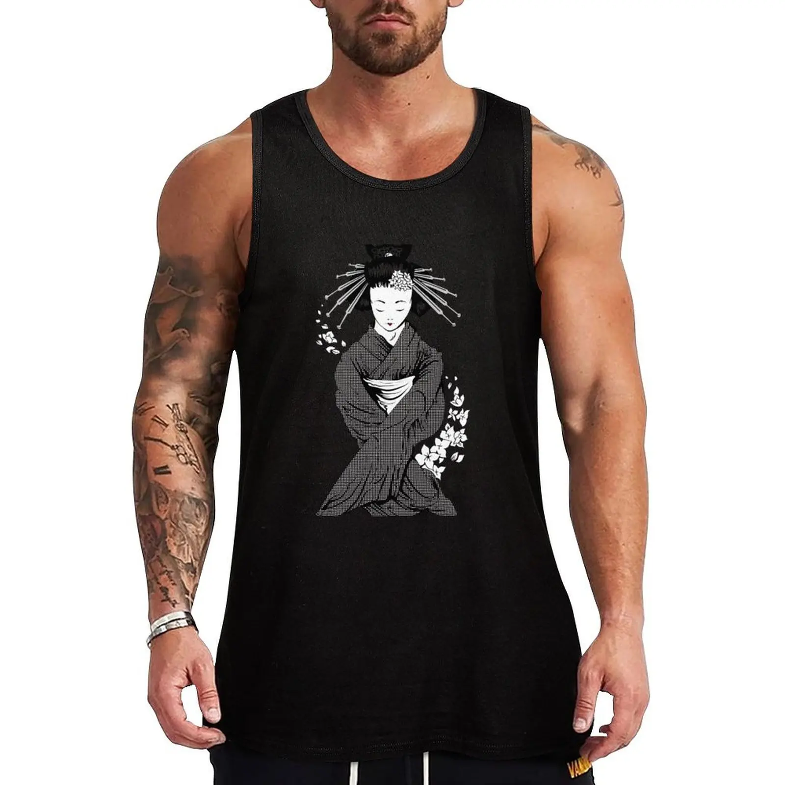 Vecta Geisha 1.1 Tank Top Men's clothing gym clothes for man sleeveless vests Men's t shirt