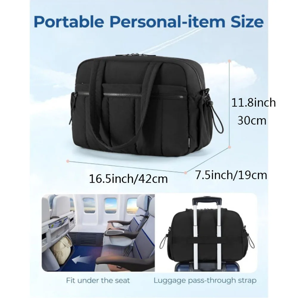 New Cloud Travel Bag for Women, Large Capacity Tote Bag, Short-Distance Handbag, Luggage Bag, Sports Fitness Bag, Crossbody Bag