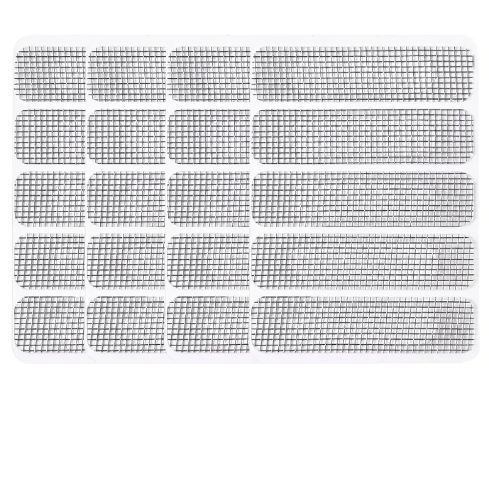Screen Window Repair Patch Adhesive Mesh Tape Door Drainage Hole Anti Insect Net Protection Sticker Accessory