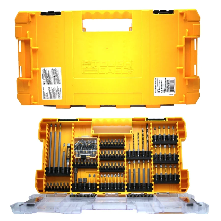 DEWALT DWAF120PCSET Conjunto de brocas 120 unidades Conjunto de brocas de driver de impacto para metal e madeira Dewalt Acessórios para ferramentas elétricas