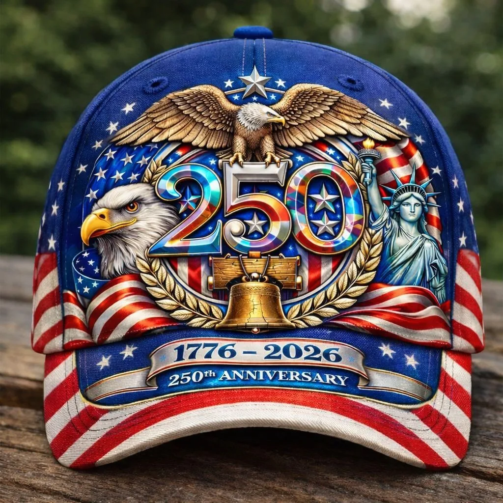 米国旗-1776-2026-米国-250-周年記念野球帽帽子男性用女性用ヒップホップ帽子トラック運転手キャップユニセックス