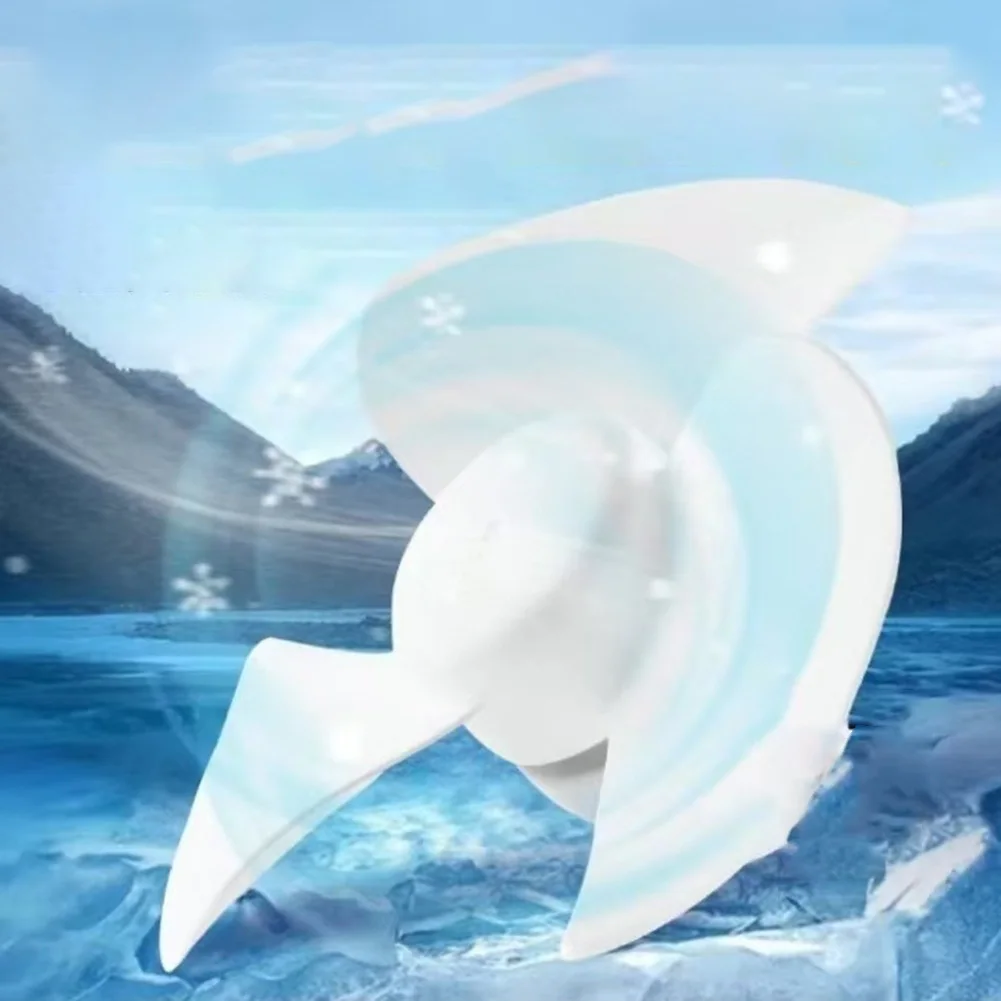 White USB Portable Fan Fan Cooling Bedroom Cooling Quiet Operation USB Powered Compact Size Plastic Construction