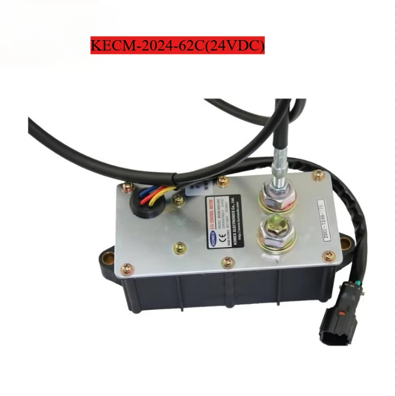 Мотор дроссельной заслонки экскаватора в сборе 37B1404 для запасных частей экскаватора KECM-2024-62C (24 В постоянного тока)