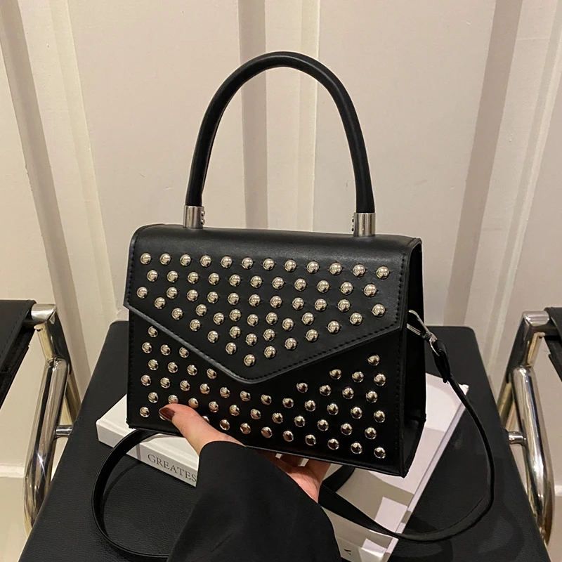 designer-rivet-crossbody-bag-with-short-handle-handbag-fashion-mini-small-phone-bag-purse-solid-pu-leather-ladies-shoulder-bags