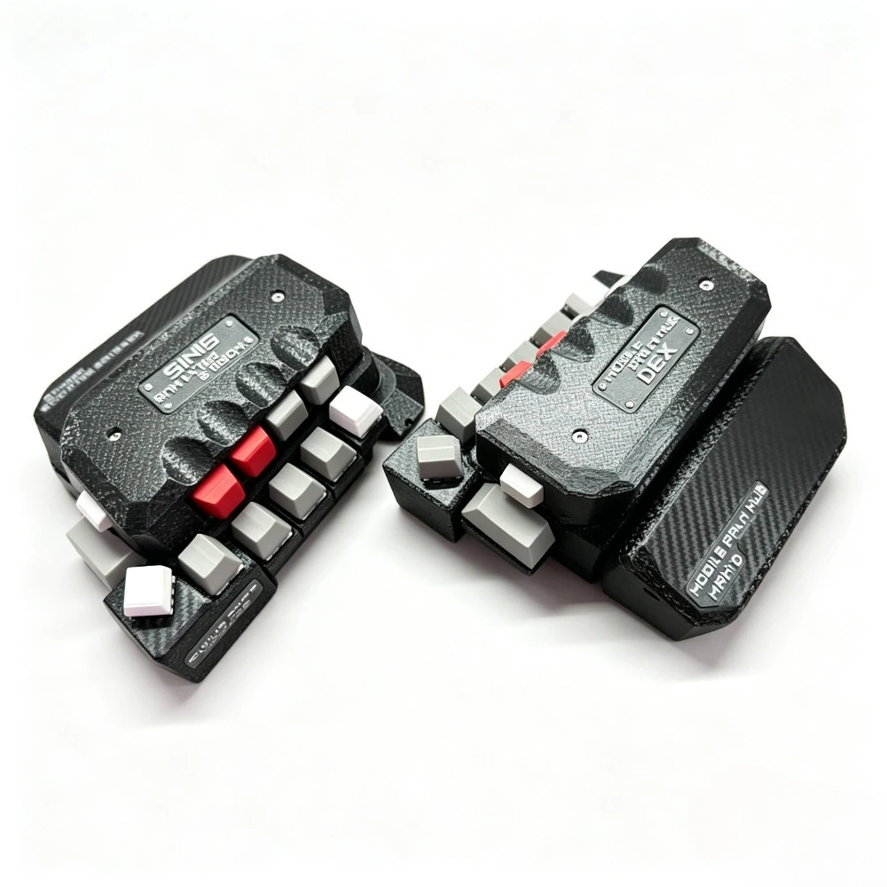 Similar MoveMaster RSG1 One Hand Keyboard Mecha Style 3D Printing DIY Wired Bluetooth Dual-mode Left Right Hand Control Keyboard