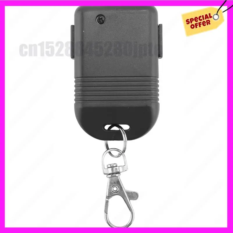 -ABUB 2X 8 Dip Switch 330Mhz Smart Copy Remote Control Fixed Code 2 CH Duplicator For Gate Garage Door Opener Or Alarm System