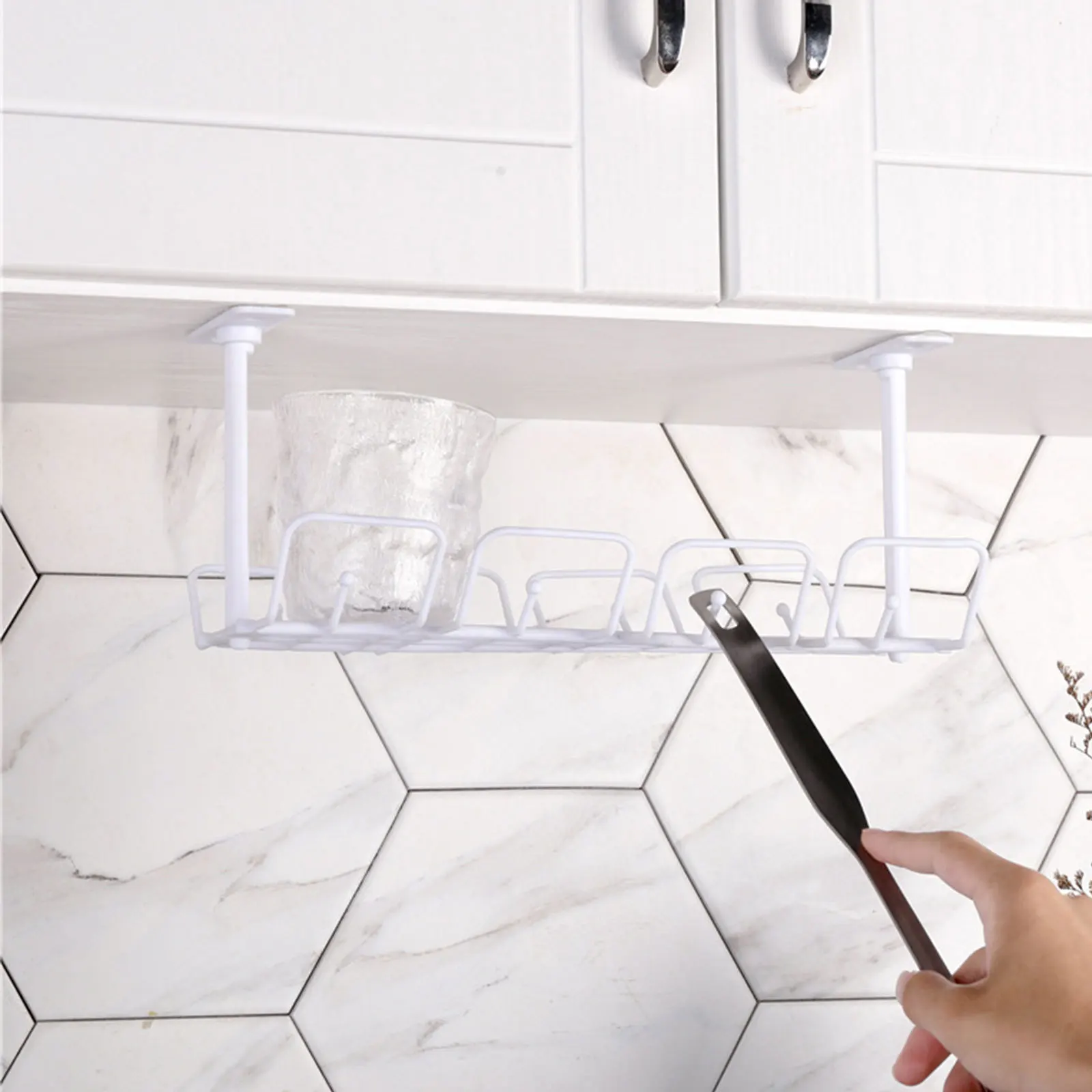 Organizer kabli pod biurko, koszyk do przechowywania kabli na biurko, prosty organizer kabli, półka do zarządzania kablami, bez bałaganu w miejscu pracy