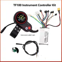 Para scooter Eléctrico Kugoo Kukirin M4 /M4 Pro Part5Pin 6Pin48V 36 16A20A controlador y pantalla de acelerador TF-100