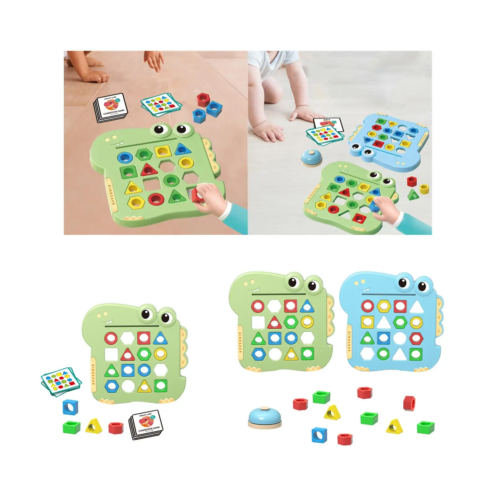 Juego de combinación de formas Tablero de combinación rápida de formas geométricas para niños y niñas