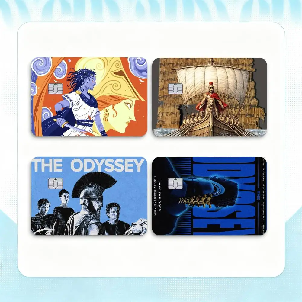 Book T-The Odyssey  Credit Card HD Stickers Game Card Decal Small Chip Waterproof Sticker Gift