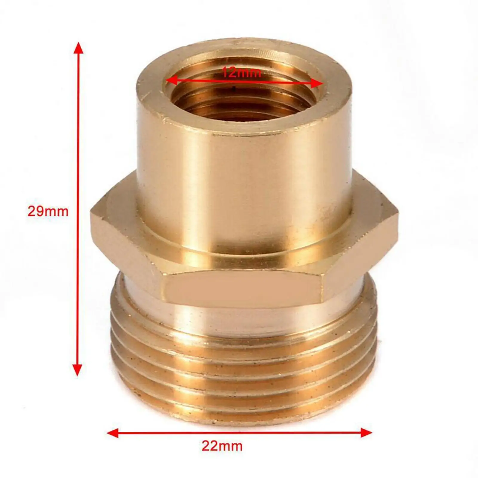3/4インチ真鍮ホースアダプター高強度クイックコネクト継手（スノーフォームランス高圧洗浄機用）
