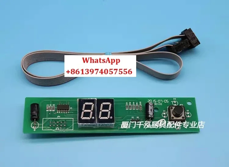 Aplicable a Accesorios: Pantalla de Temperatura para Calentador de Agua Yufubao, Placa de Control para Caldera de Agua, Pantalla WM12-WM200