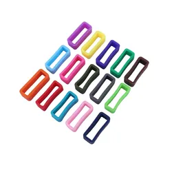 16mm 18mm 20mm 22mm Silicone bezel Watch Accessories Strap Activity Ring Rubber bezel belt buckle for Swatch Casio phone watch