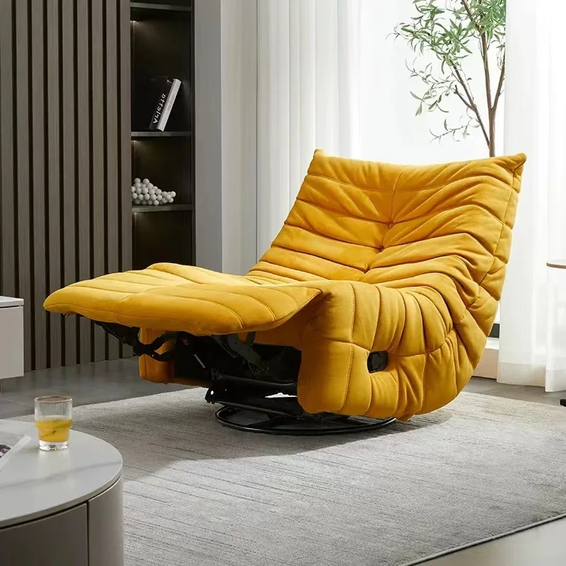 

Caterpillar function chair bedroom living room leisure , reclining and sleeping rocking single sofa