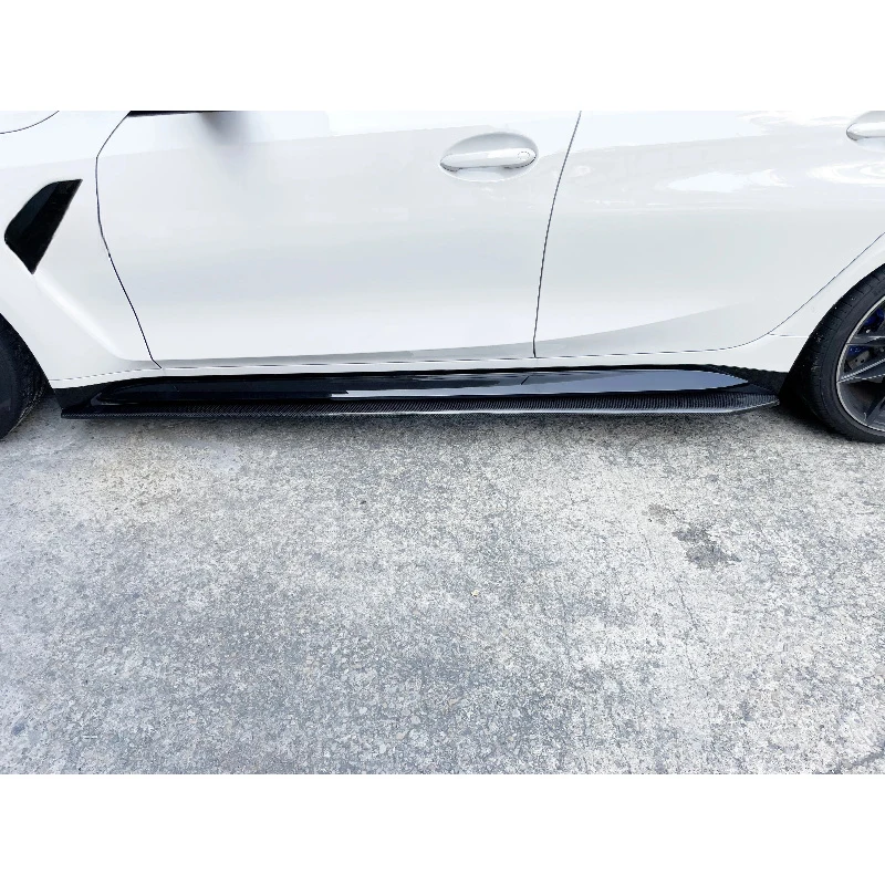 

Hot Selling New Carbon Fiber Bumper Screw-On Retrofit/Upgrade for 2021-2024 Side Skirt Lip