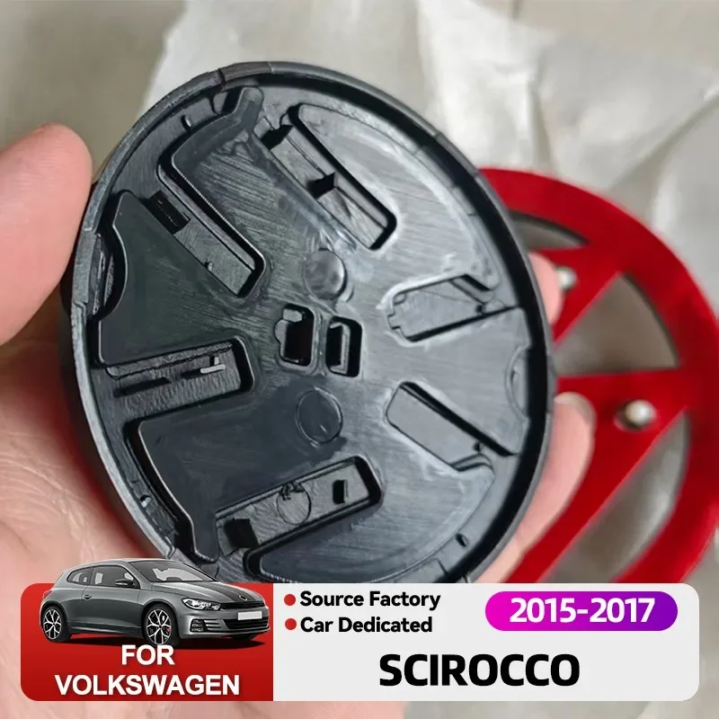 

Эмблемы, 2 шт., замена для Scirocco 2015 2016 2017 110 мм, эмблема передней решетки автомобиля, эмблема 87 мм, задняя крышка багажника, эмблема автомобиля