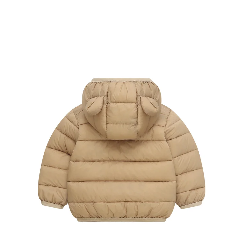 Doudoune à Capuche en Coton pour Bébé Garçon et Fille, Vêtement Décontracté, Nouvelle Collection Automne Printemps Hiver