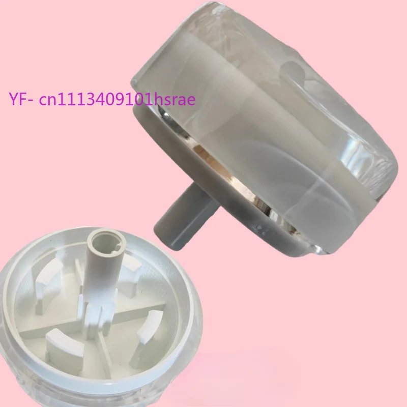 Crystal White Transparent Program Selector Knob for Samsung Washing Machine