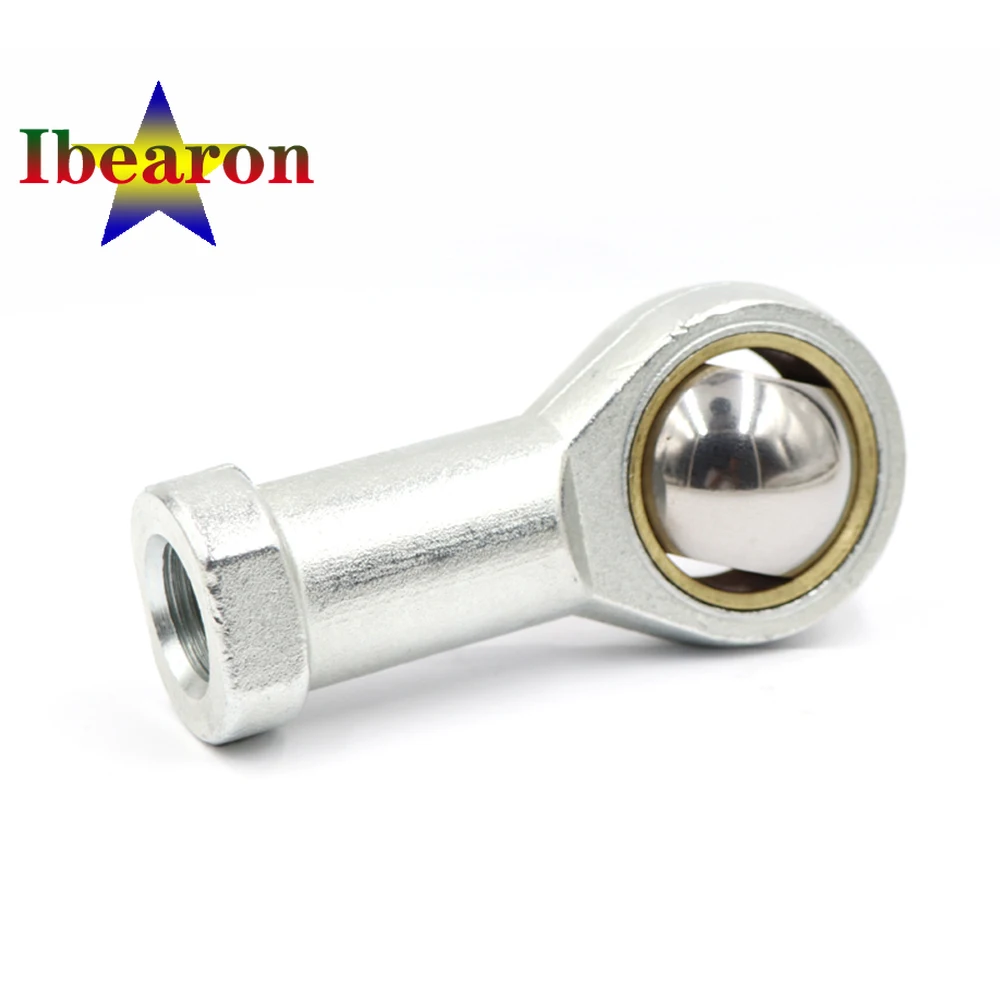 1PCS SI18T/K SIL18T/K Self-lubricating Rod End Bearings Female Threads Steel-PTFE Metallic Fabric Maintenance-Free 4