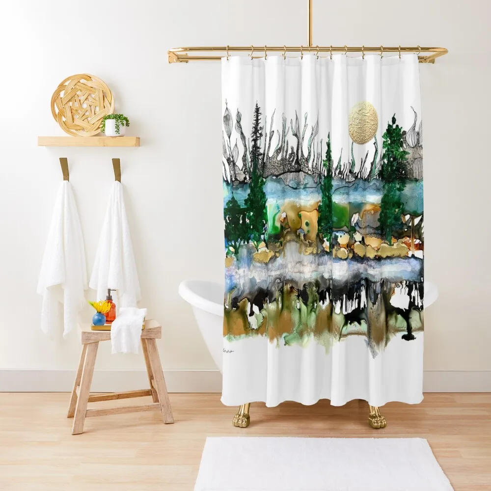 

our inner nature Shower Curtain Bathroom Accessorys Anime Bathroom Accessories For Shower And Services Curtain