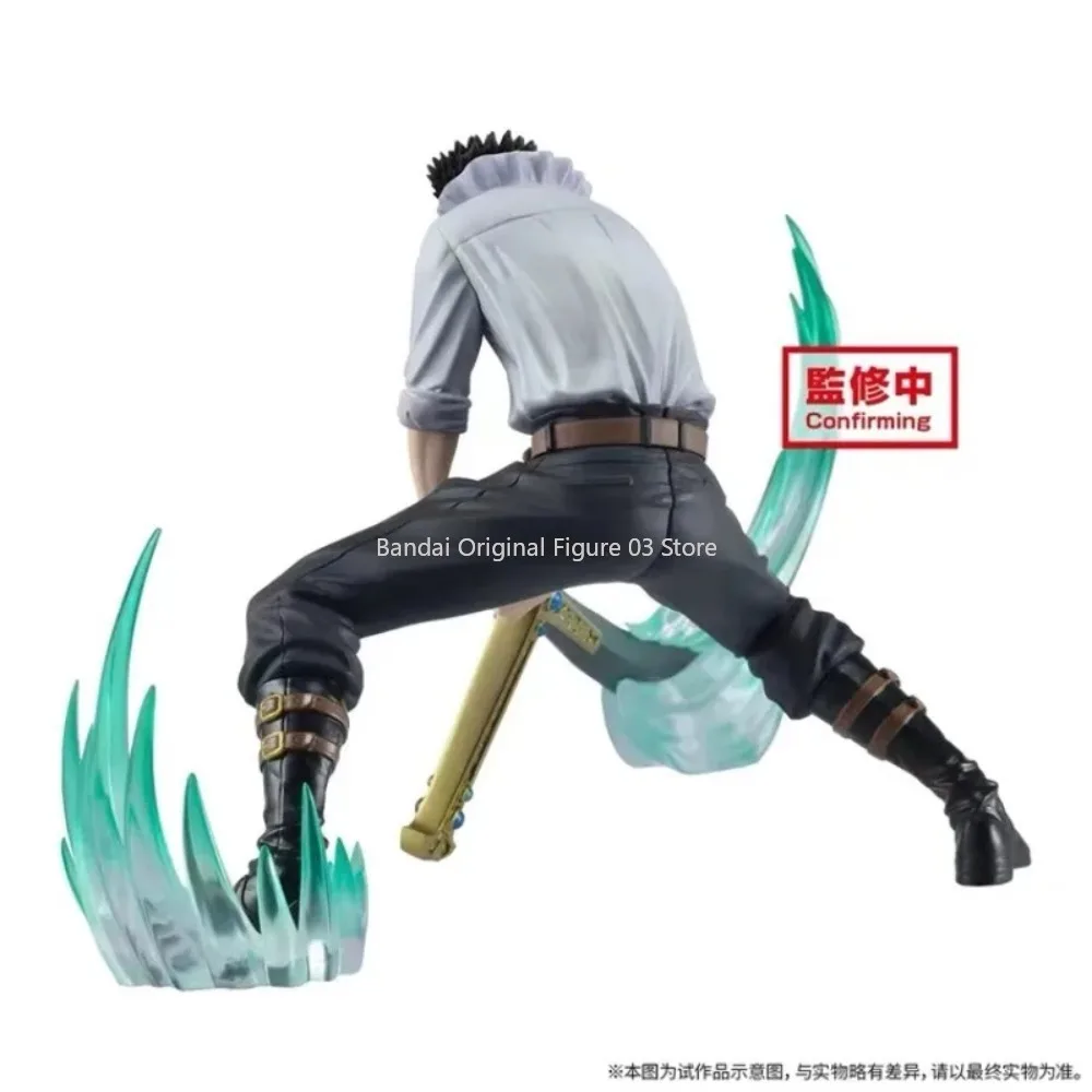Em estoque bandai banpresto dxf especial uma peça dracule mihawk anime figura de ação brinquedo presente modelo coleção hobby