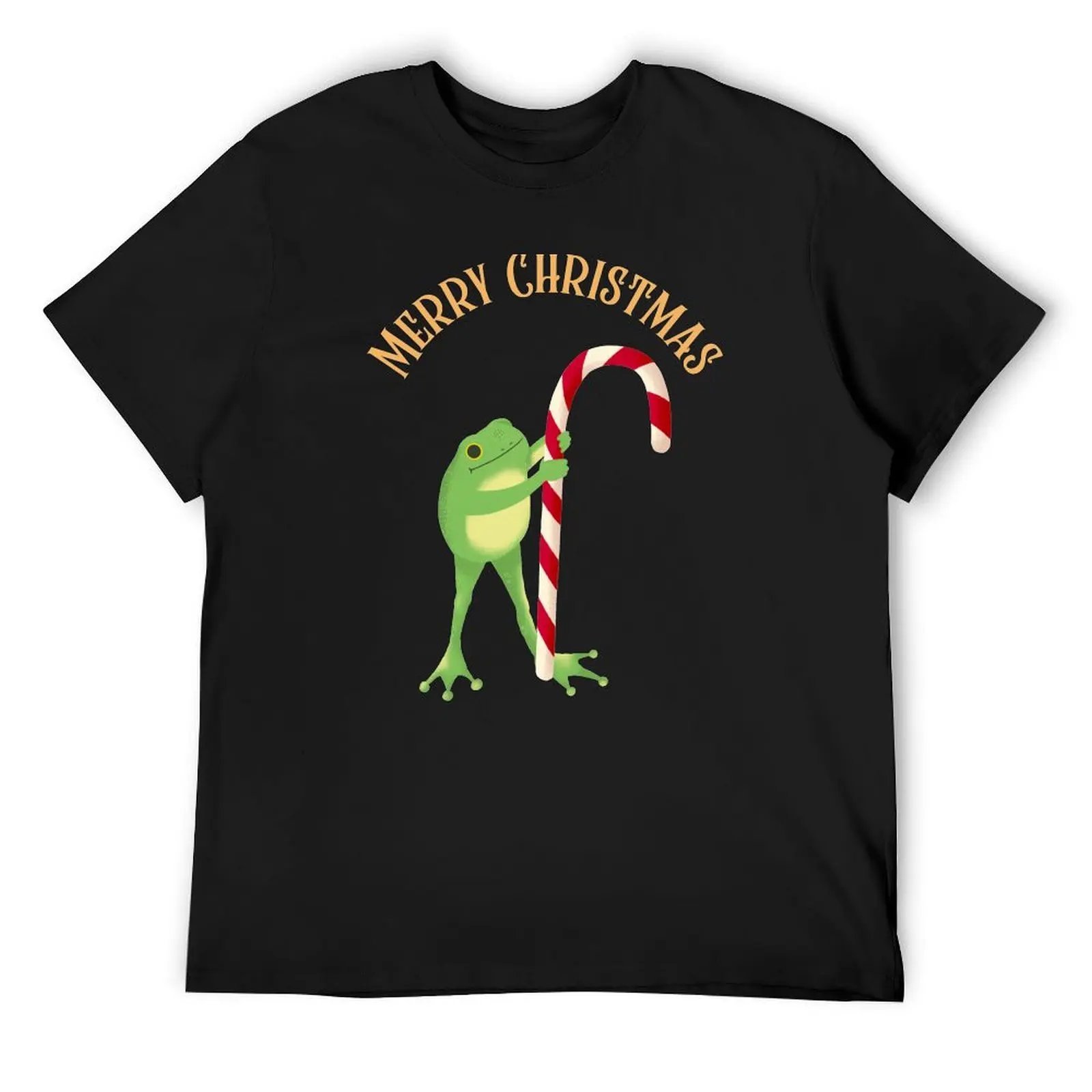 

Frog Merry Christmas T-Shirt plain custom t-shirts custom t shirt t shirt men