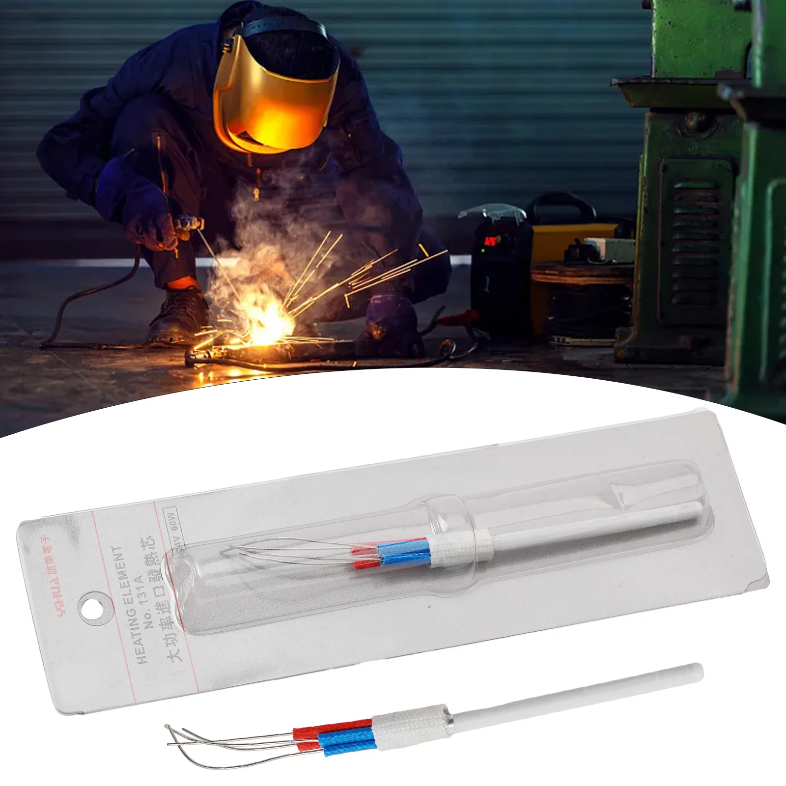 

Ceramic Core Heater Soldering Iron Rework Station Solder Supplies Welding Equipment 132A 937D 8786D 995D 853D 1 Pc