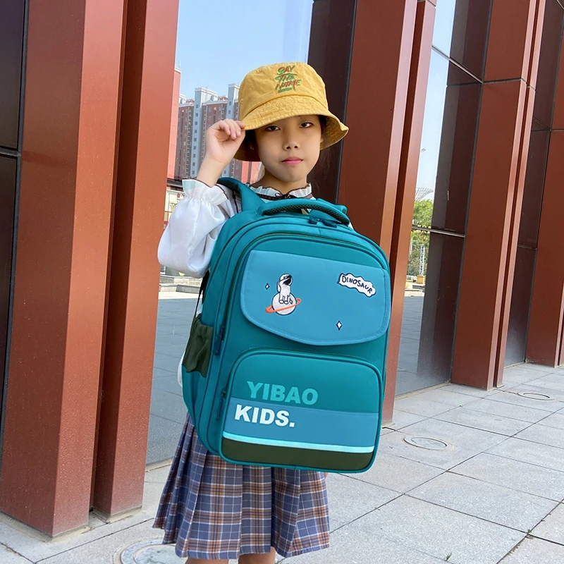 Nuevo bolso escolar para estudiantes 2024, mochila bonita de moda británica de alta calidad para estudiantes, mochila científica en capas de gran capacidad