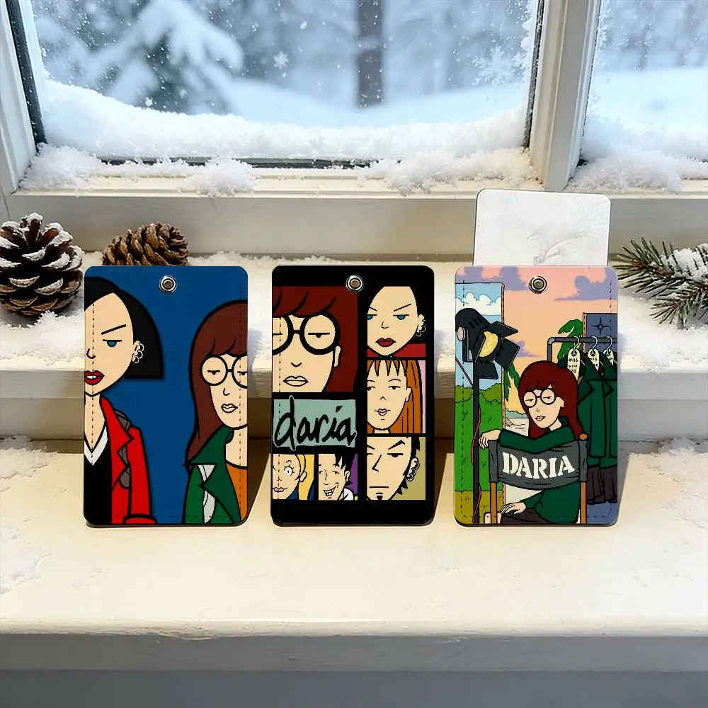 Cartoon D-darias The S-seriess   Community Access Card Holder Elevator Card Sensor Drop Card Protector Keychain