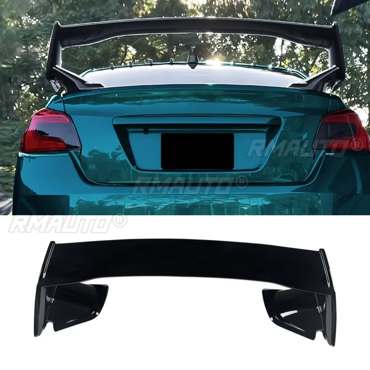 Car Rear Trunk Spoiler Wing Modification Part For Subaru WRX STI VA 2015-2021 Rear Trunk Spoiler Wing Car Accessories Exterior