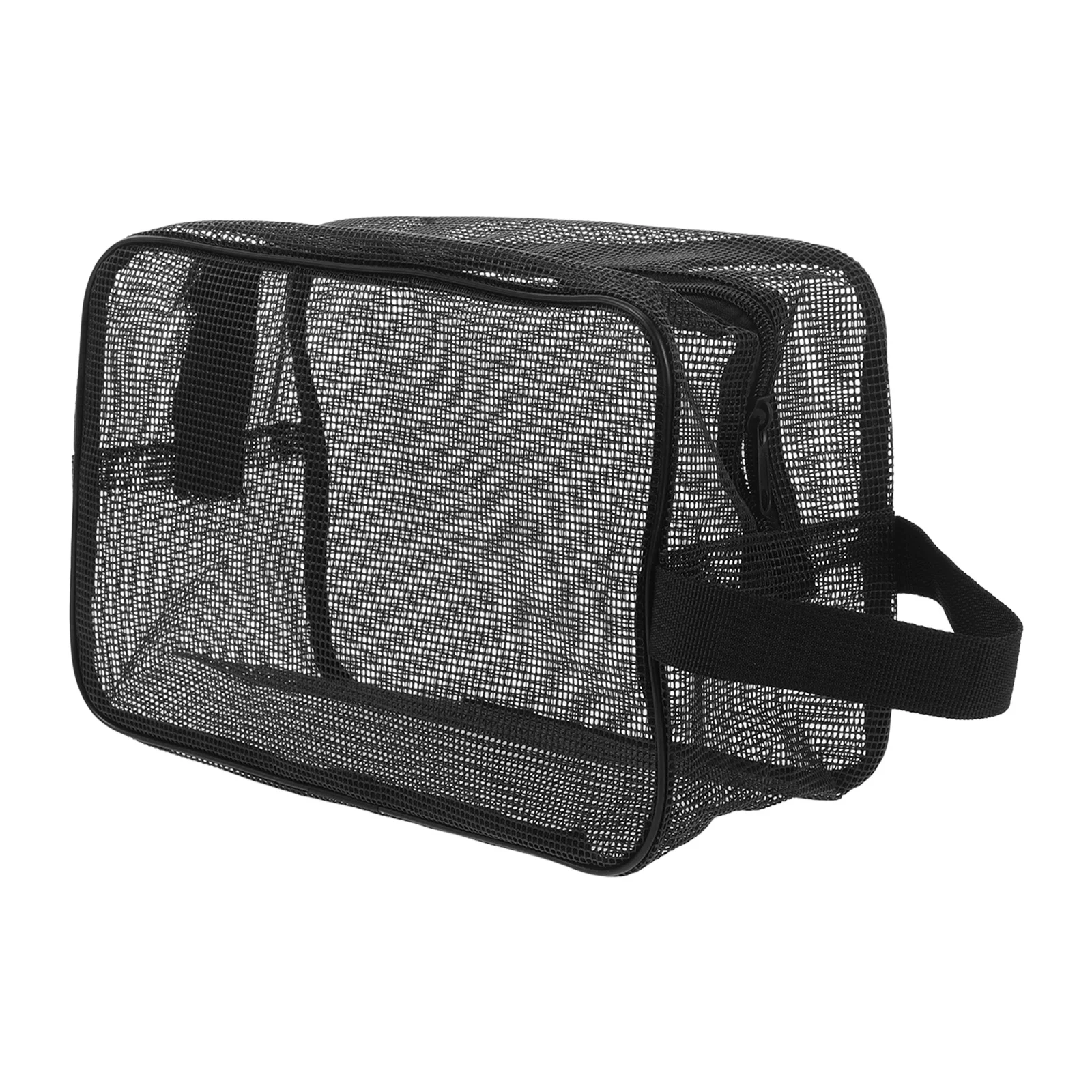 

Сетчатая косметичка, вместительная портативная сумка для душа для мужчин и женщин, для путешествий, кемпинга, активного отдыха, фитнеса, водонепроницаемый органайзер