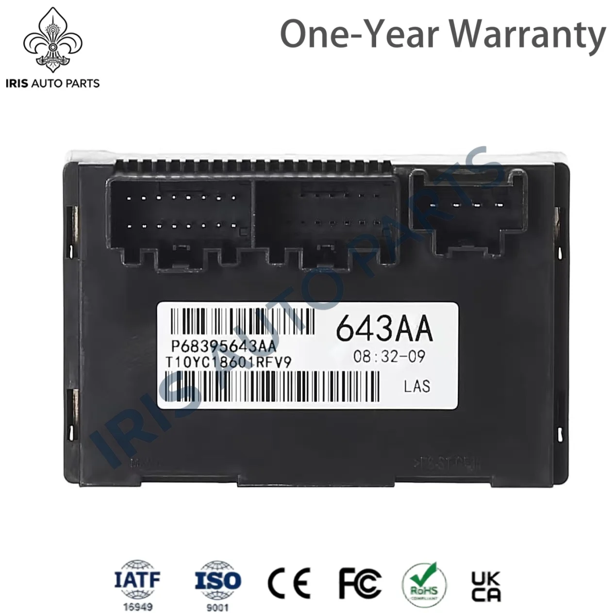 Brand-New 68250124AD Control Module for the 16-18 Dodge Cherokee Transfer Case 68250124AD