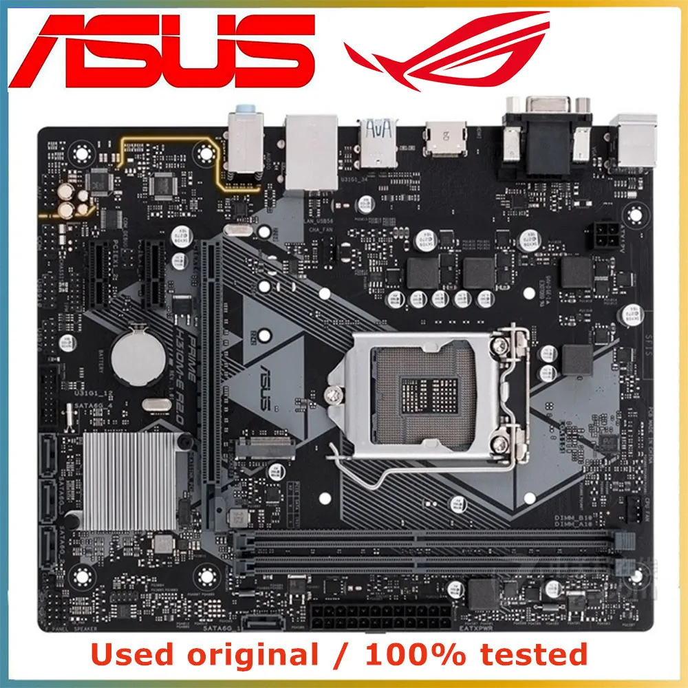 

For ASUS PRIME H310M-E R2.0 Computer Motherboard LGA 1151 DDR4 32GB For Intel H310 Desktop Mainboard PCI-E 3.0 X16