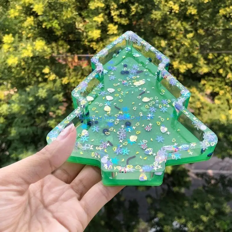 

573B форма из эпоксидной смолы для изготовления лотков для хранения, гибкие силиконовые формы для тарелок для ювелирных изделий,