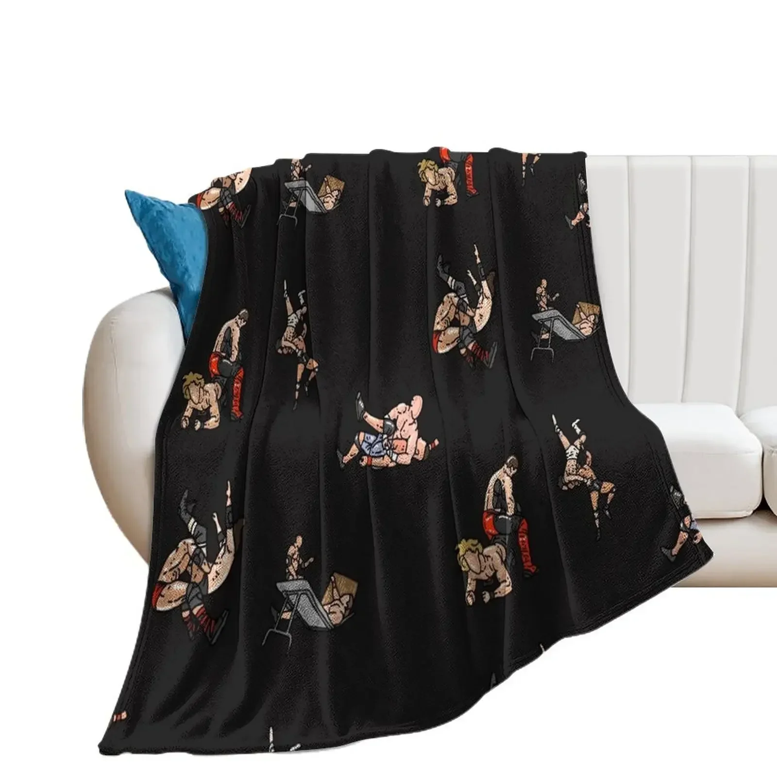 wrestling pack Throw Blanket Luxury decorative Blankets