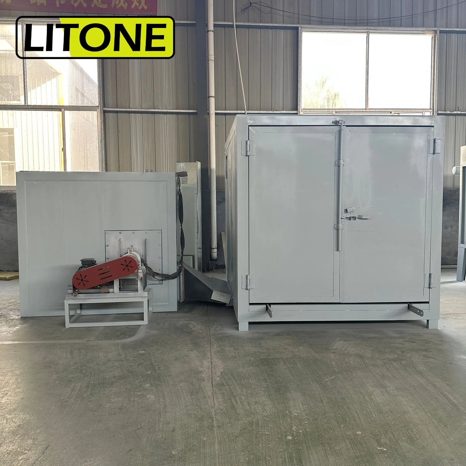 Ray Electric Heating Hot Circulation Air Dring Powder Coat Painting Spray Booth Curing Oven
