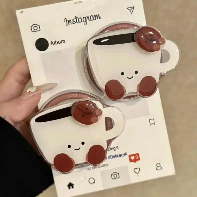 

Магнитная ручка для телефона Espresso Magsafe Tok Griptok, подставка для iPhone, забавный складной держатель для беспроводной зарядки