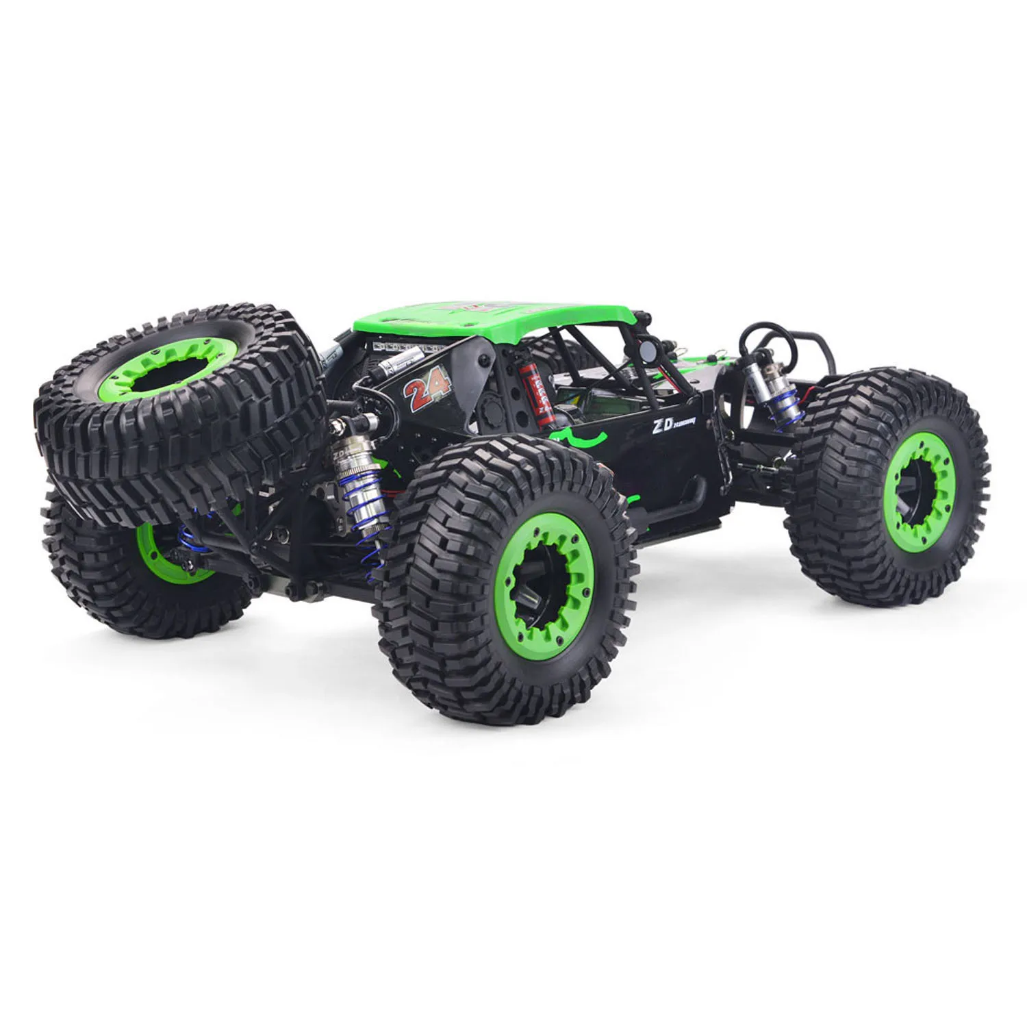 

ZD Racing 1/10 DBX 104 Remote Control Off Road Car Spare Tire Version 4WD Electric RC Desert Racer Metal Oil Filled Shocks