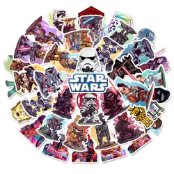 50PCS Disney Cool Star Wars adesivi per cartoni animati diario fai da te bagaglio per Laptop Skateboard Graffiti decalcomanie divertimento per giocattoli per bambini