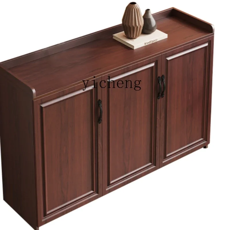 TQH Household Dining Side Cabinet Side Cabinet Outdoor Balcony Storage Locker Courtyard Outdoor Garden Grocery Cabinet