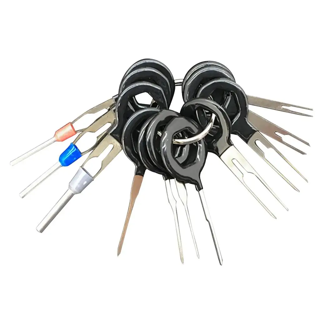 Professional Connector Pin Extractor Spring Steel Terminal Removal Tool Car Wiring Crimp Extractor Kit for Auto Repair