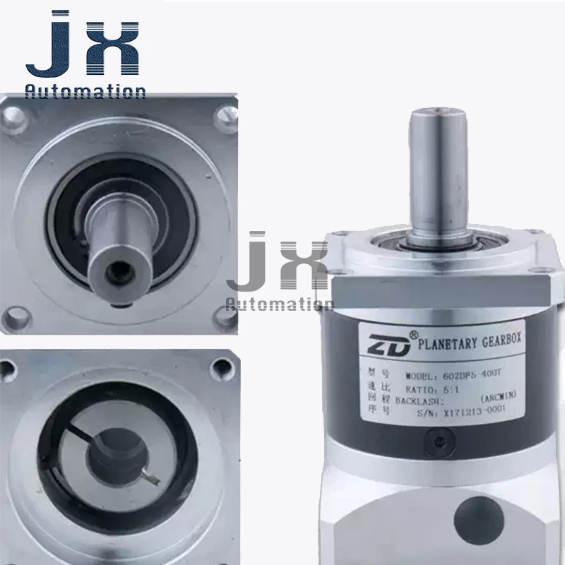 ZD Planetary Reducer 60ZDF3-400-T1 60ZDF5-400T1 60ZDF10-400T1 60ZDF20-400T1 For 400W Servo Motor