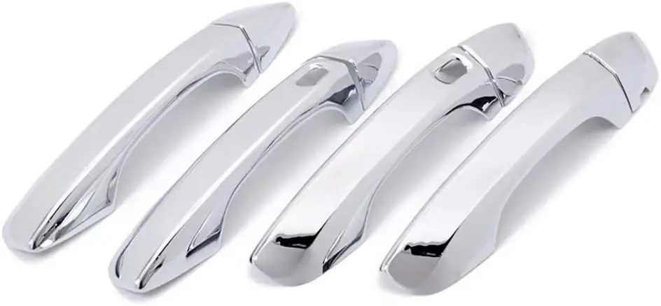 

Premium Grade Chrome Door Handle Cover with Smart Holes for VW Tiguan Mk2 2018 - 2024