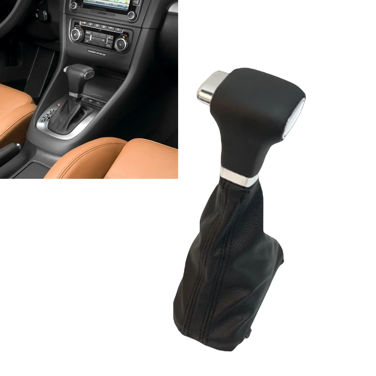 Automatic Transmission Car Gear Shift Knob Shifter Stick Lever For Volkswagen Golf 6 2008 2009 2010 2011