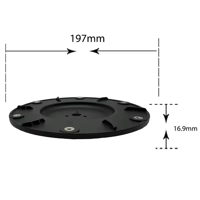 

2Pcs Robotic Lawnmower Tuning Blade Disc RSMA-01 for for LUBA 1 for LUBA 2 Lawn Mower Blade Plate-AT35