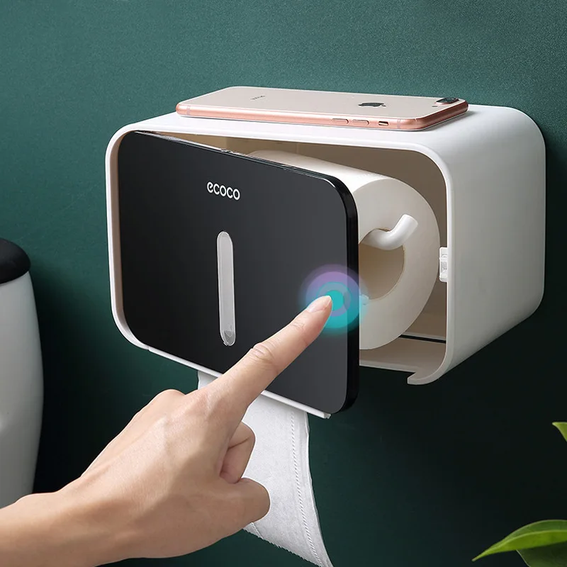 浴室トイレットペーパーホルダー壁掛け手洗い場トイレティッシュラックトイレットペーパー収納棚バスルームアクセサリー