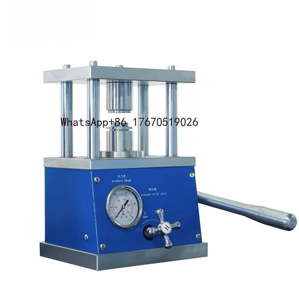 

Lab Hydraulic Coin Cell Crimping Machine CR2032 Manual Sealer for Battery Assembly