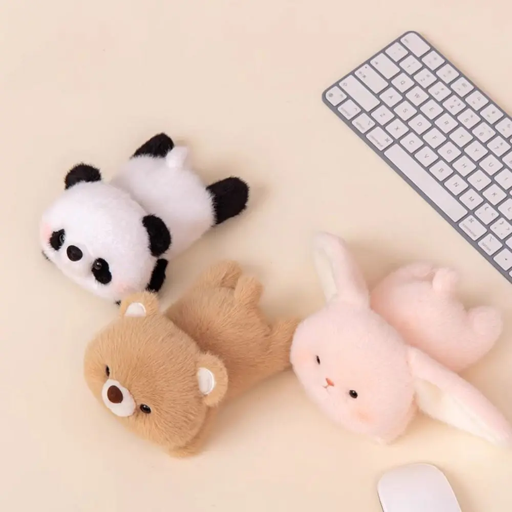 Kawaii 17cm companheiro elefante urso animal travesseiro super macio pulso arrastar almofada presente de dormir