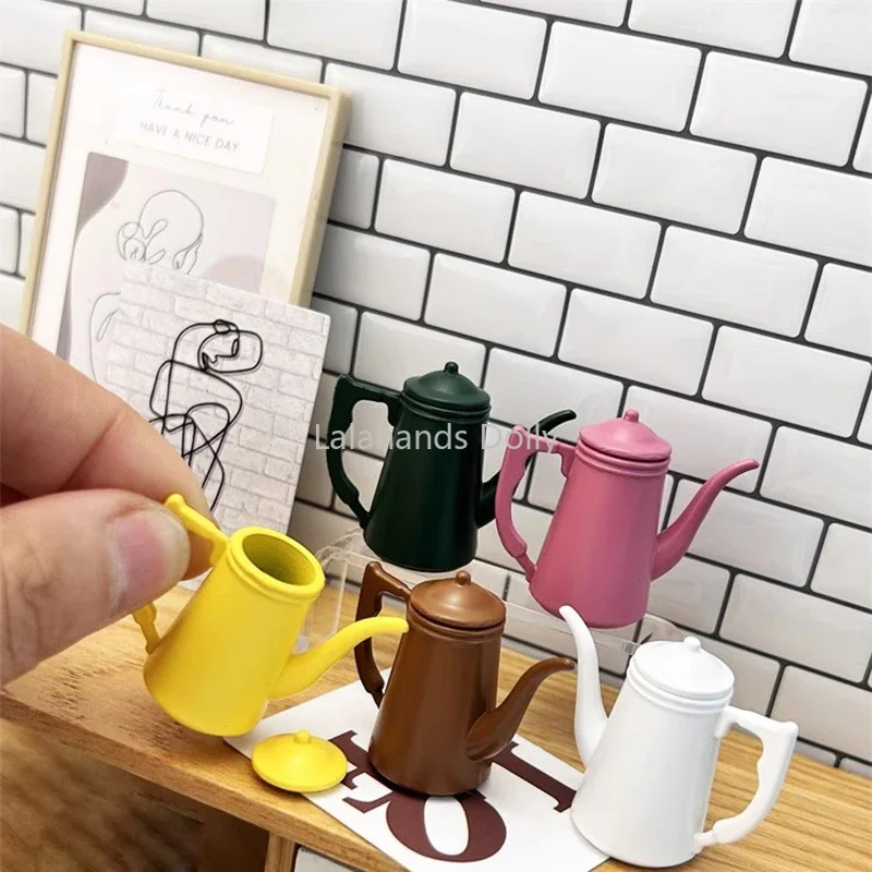 Dollhouse Miniatures Kitchen Furniture Items Mini Tea Kettle/thermal Kettle/kettle Model Furniture Decoration Accessories