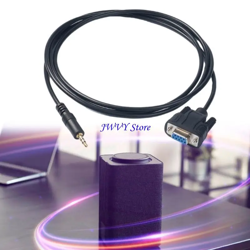 573A RS232 To 3.5mm/1/8inch Male Plug Serial Cable For Connecting Music Equipment